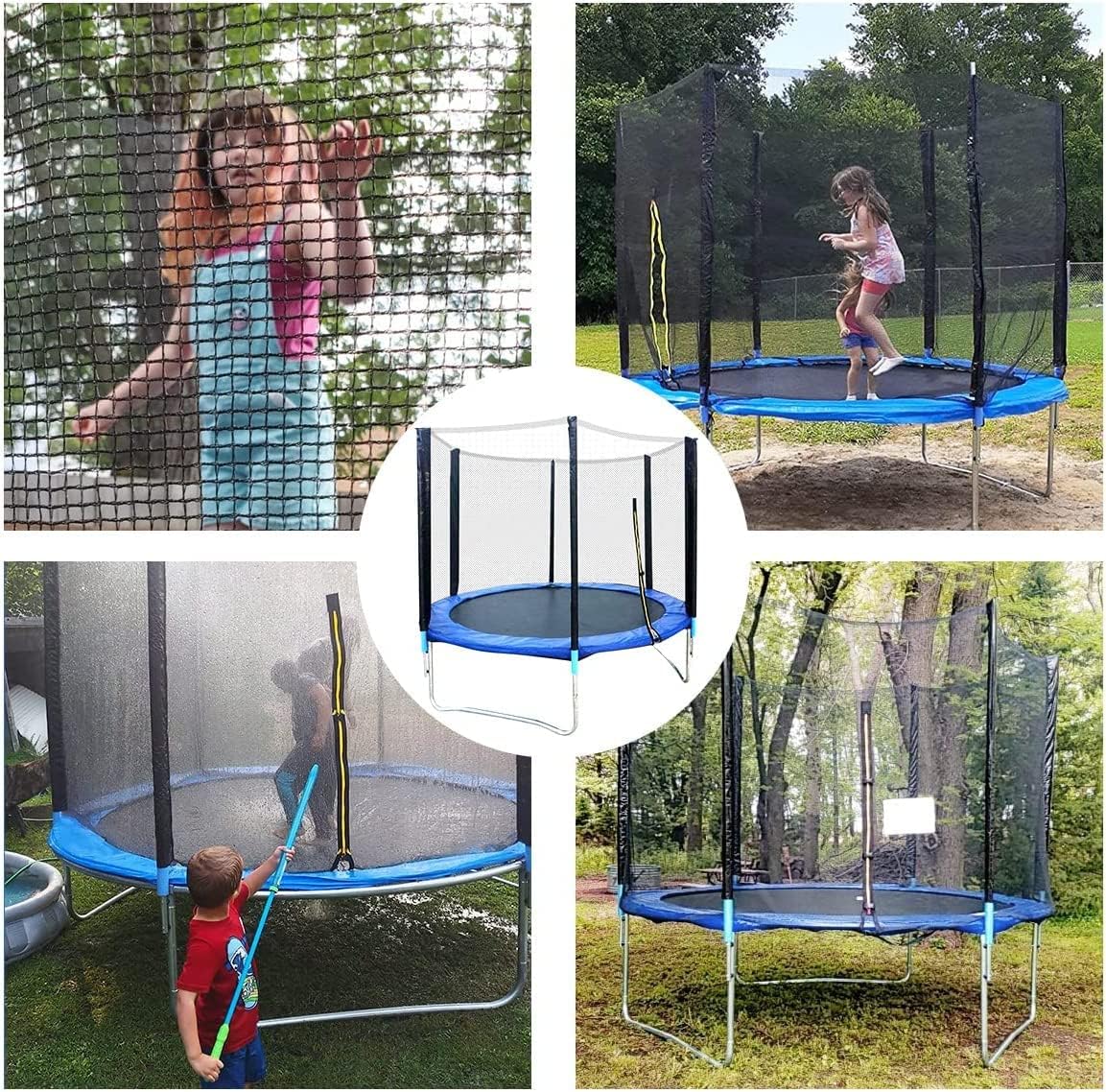 Trambulina cu plasa de siguranta, diametru 183 cm, 3 ani+