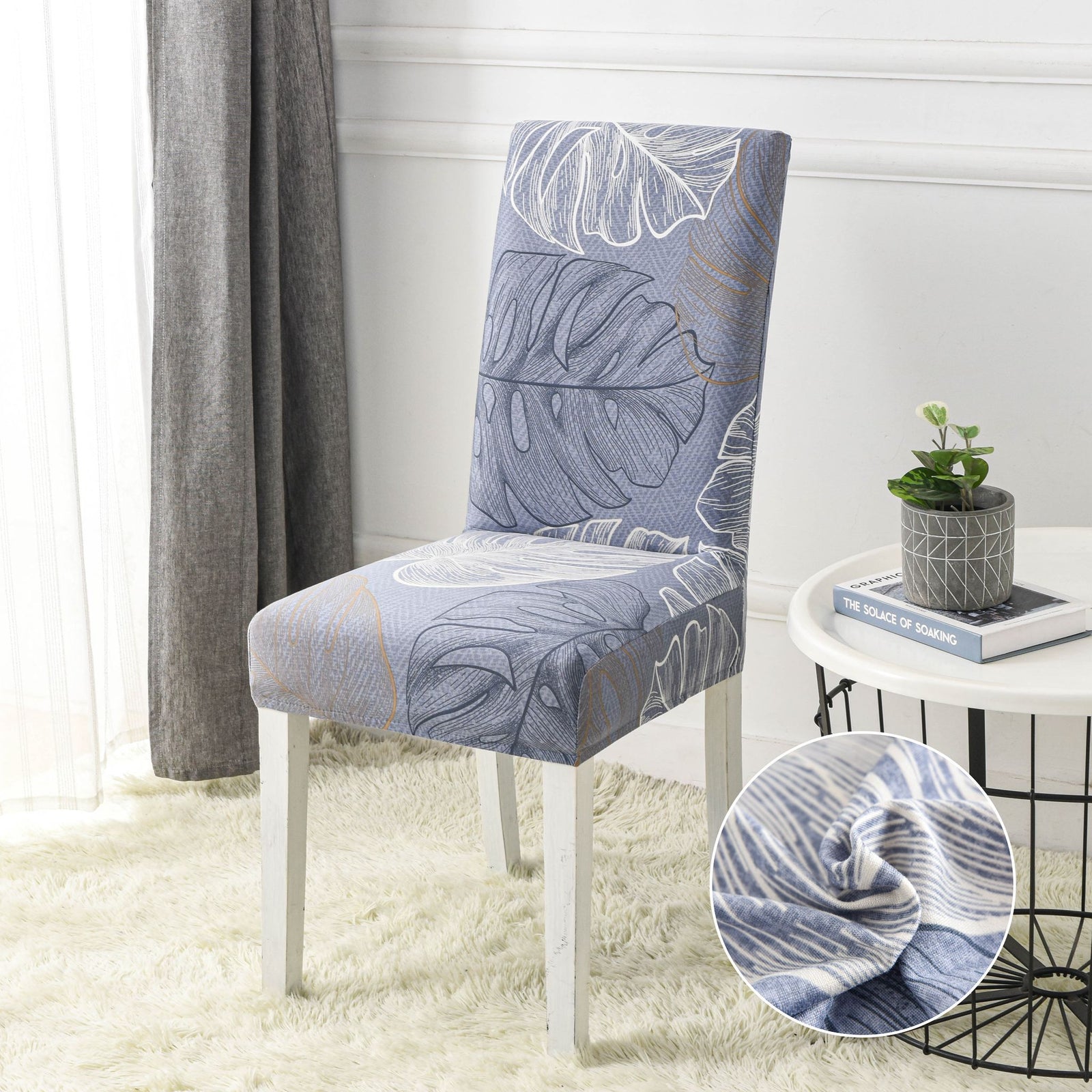 Set 6 huse universale, elastice, pentru scaun