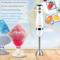 Set Blender 3 in 1 Sonifer SF-8044 cu putere 500W, Mixer vertical, functie Turbo, Multifunctional, alb - imagine 9