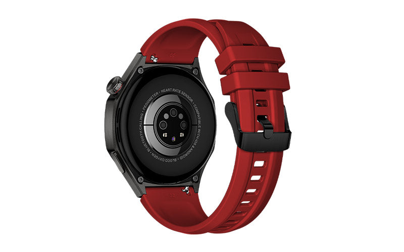 Ceas Smartwatch ENERGYFIT, Ecran AMOLED 1.43", Apel Bluetooth, ChatGPT AI, Notificari Romana, Fitness, Sport, Rezistent Apa 5ATM, Incarcare Wireless, 2 Curele, Negru