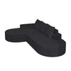 Canapea Coltar Premium Memory Foam HD 275x175x70 cm Material Plusat Reiat cu Dungi Groase