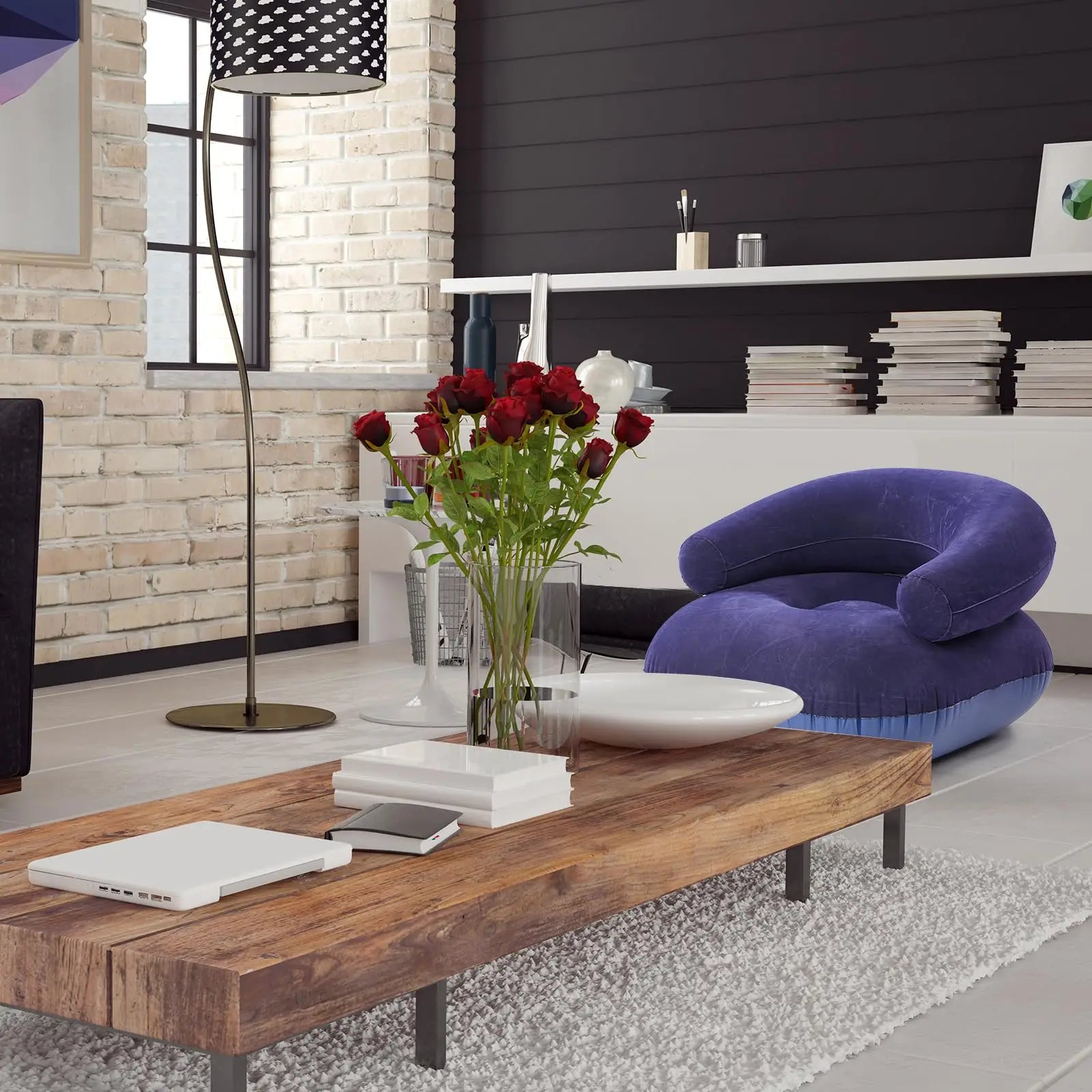 Fotoliu Gonflabil Interior/Exterior 91 x 91 cm