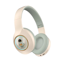 Casti wireless YDM55 iluminate LED, design desene animate - imagine 4
