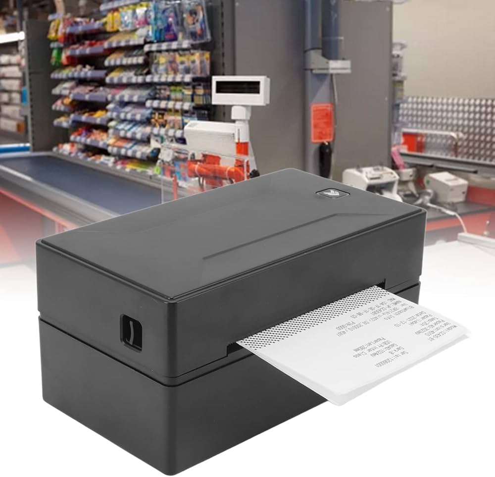 Imprimanta termica pentru etichete AWB, conexiune wireless si USB