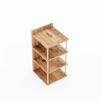 Organizator de pantofi cu 4 polițe din PAL melaminat, 60 x 29 x 30 cm - imagine 9