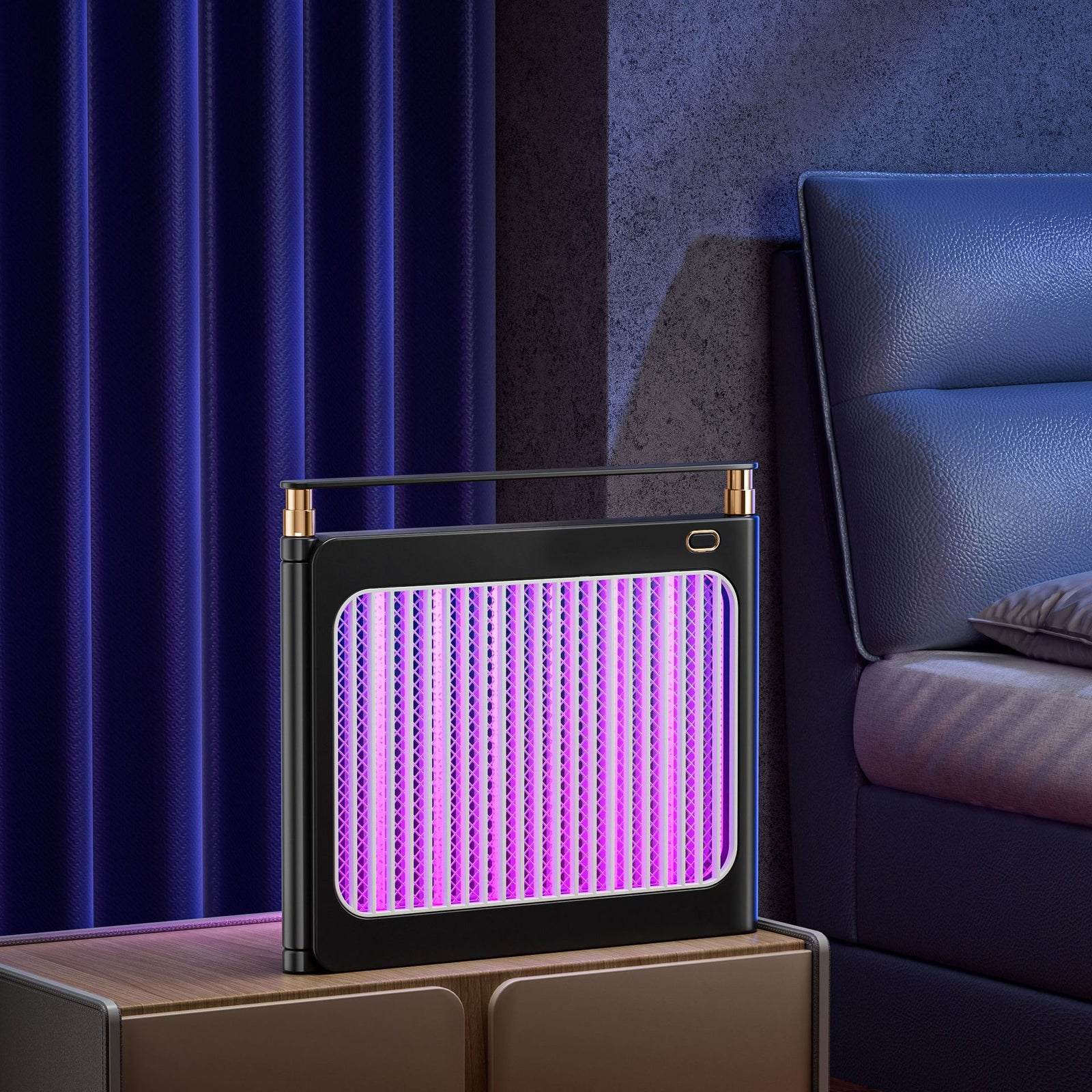 Lampa anti-tantari UV portabila cu incarcare Type-C si baterie 4000 mAh