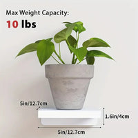 Set 4 polite pentru ghivece sau obiecte decorative - imagine 3