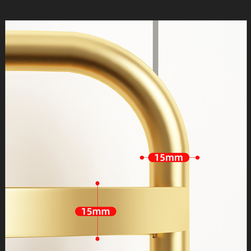 Etajera metalica pliabila pentru colt, 5 niveluri, 157x51x51cm