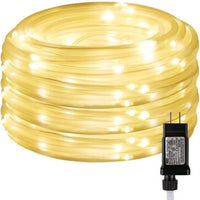 Ghirlanda Luminoasa Decorativa 50m cu 500 LEDuri Tip Furtun, de Exterior - imagine 3