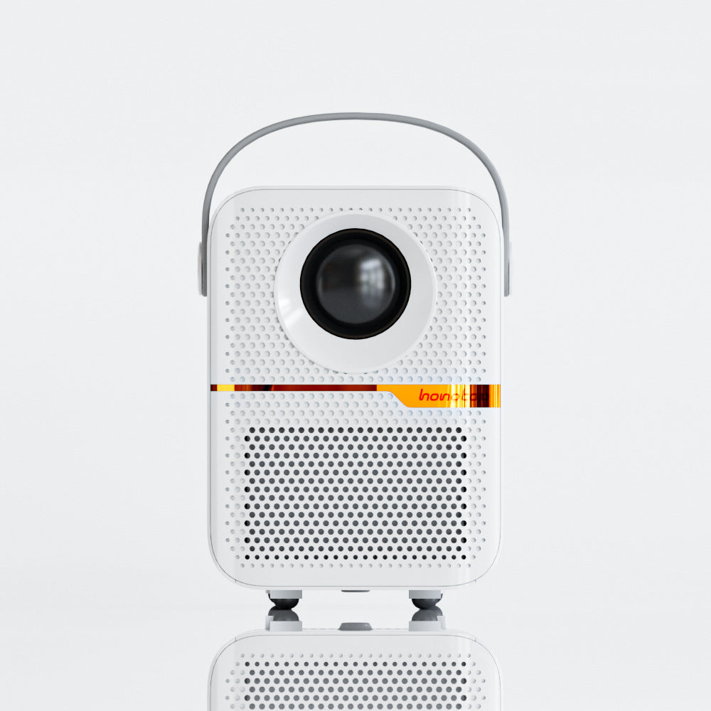 Videoproiector portabil P10 – decodare 6K, Android 10, 240 ANSI, Wireless