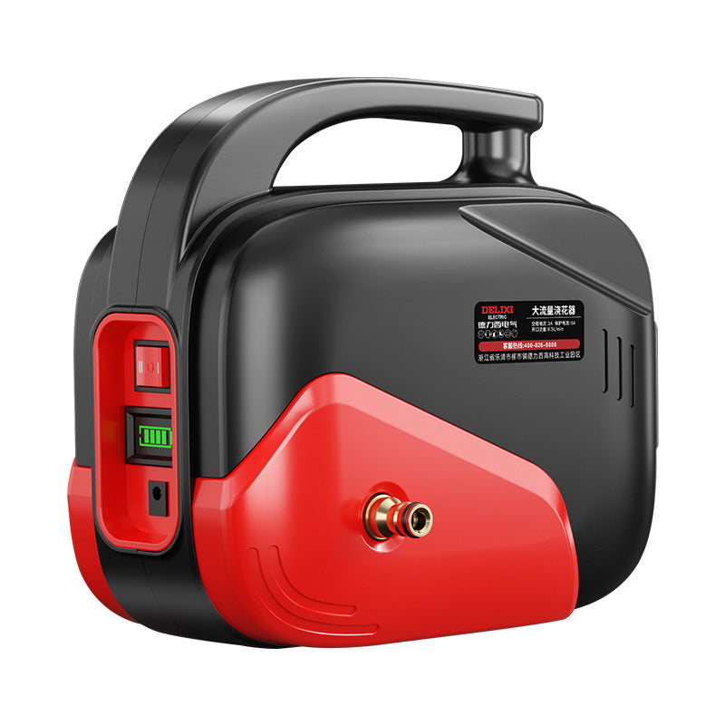 Aparat de spalat portabil cu presiune – baterie litiu detasabila, turbo 4 cilindri, display, Delixi