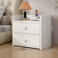 Noptiera minimalista din PAL cu 2 sau 3 sertare - imagine 9