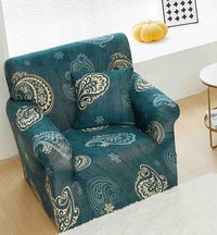 Husa fotoliu din bumbac elastic 90-140 cm - imagine 4