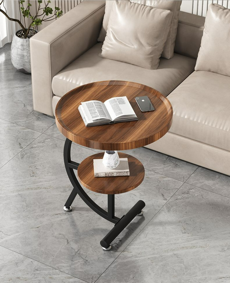 RESIGILAT - Masuta de cafea pentru living, design nordic, elegant, 62x30cm