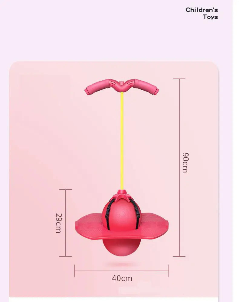Jucarie de sarituri anti-alunecare pentru copii cu mâner de prindere ușoara, 38 x 80 cm