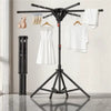 Uscator de rufe pliabil tip trepied, cu 6 brate rotative, 150 cm