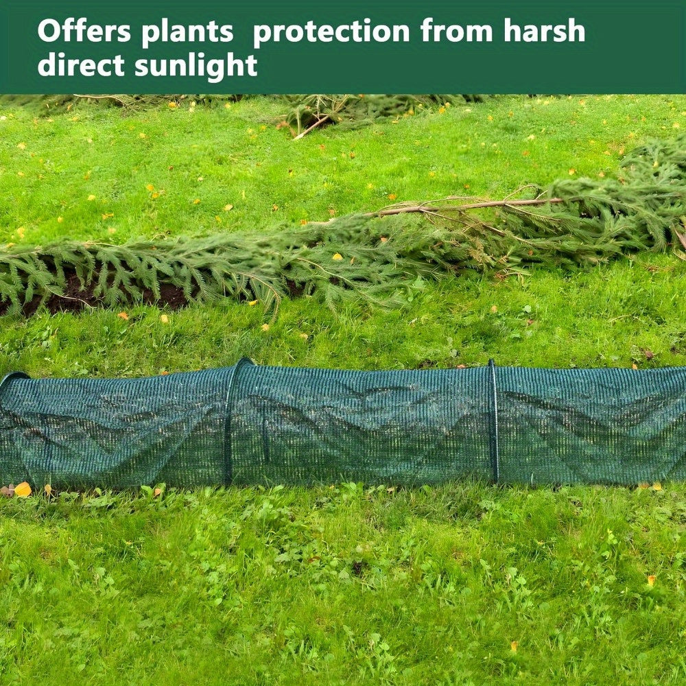 Tunel protectie plante 300x45 cm – plasa umbrire cu arcuri otel galvanizat