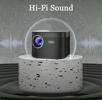 Proiector Smart Home Cinema, Android, Full HD 1080p, WiFi Dual Band, Bluetooth 4.0, Keystone, Boxe HiFi - imagine 4
