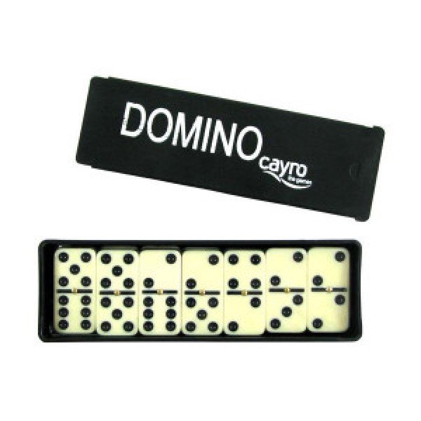 Joc Domino Clasic Cayro 28 piese cu insertie de metal