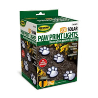 Set 4 Lampi Solare Led tip amprenta labuta de caine cu infigere in gazon - imagine 8