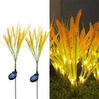 Set 2 Lampi Solare Decorative Spice de Grau M374-16 60cm IP66 LED Senzor Lumina - detaliu produs