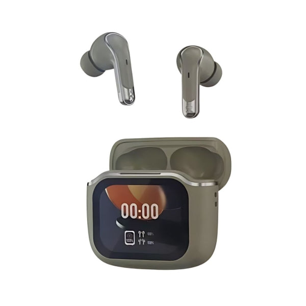 Casti wireless Bluetooth Andowl Ai4 Bass cu display LED