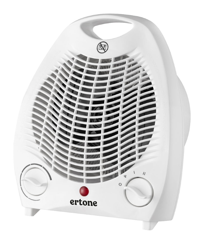 Aeroterma Ertone ERT-265AB 2 Trepte Putere 1800-2100W Termostat Alb - imagine principala
