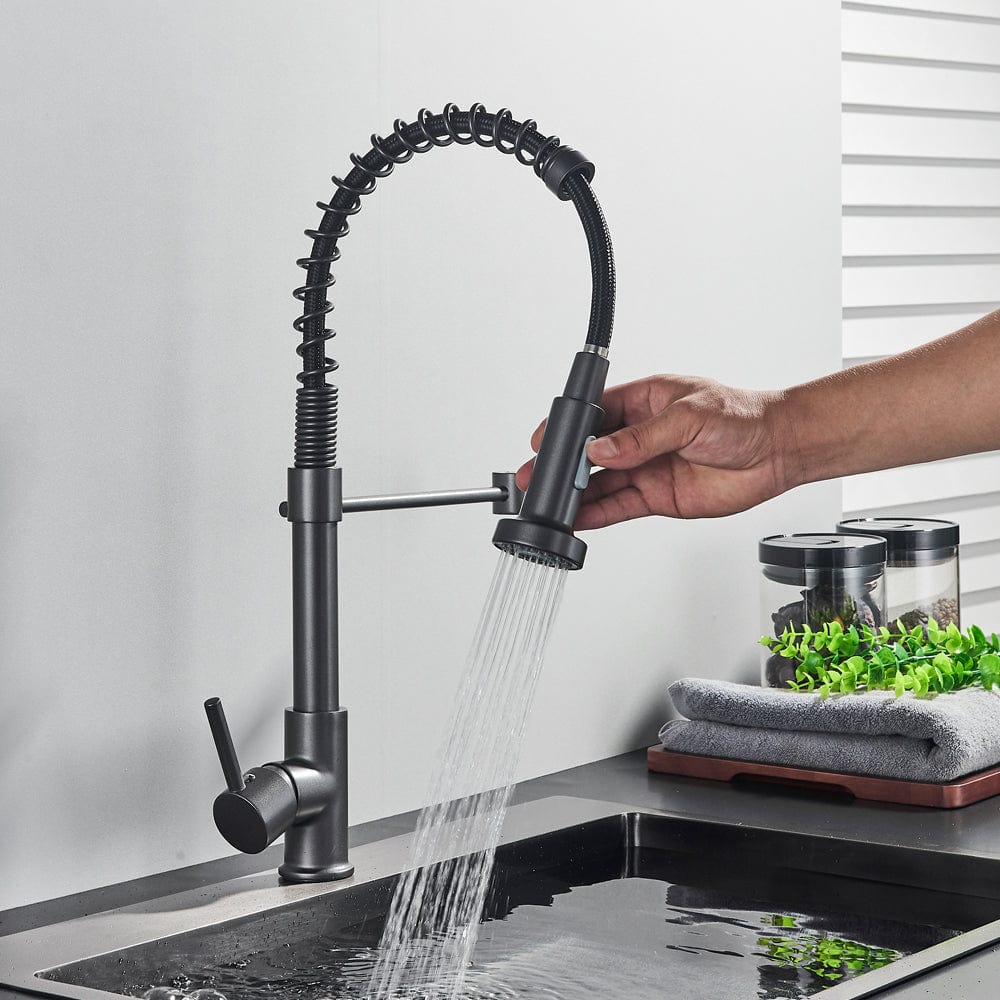 Baterie profesionala, cu dus flexibil, 2 functii de curgere a apei