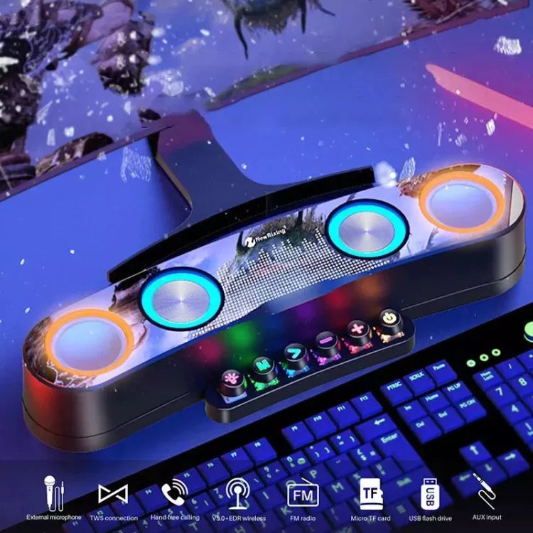 Boxa Bluetooth gaming Q YX800 cu LED RGB