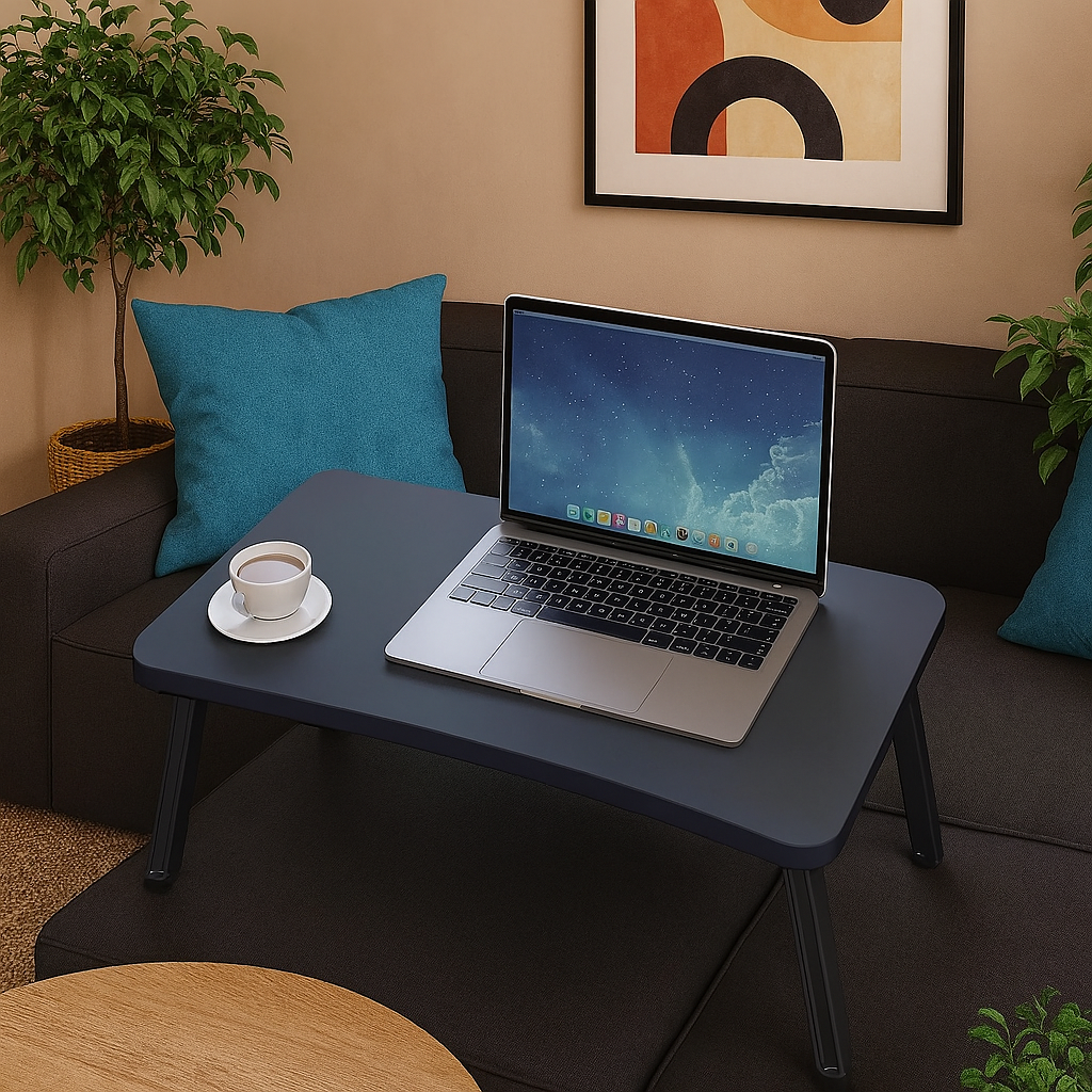 Masuta laptop pliabila multifunctionala, 56x35 cm