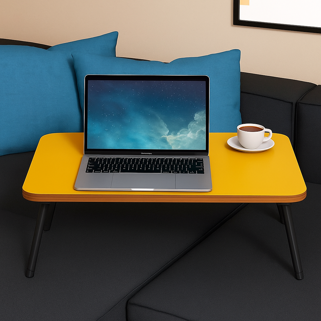 Masuta laptop pliabila multifunctionala, 56x35 cm