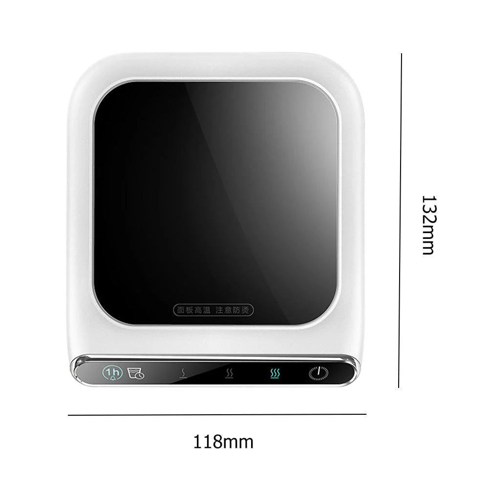 Incalzitor electric smart pentru cana cafea, ceai si alte bauturi, incarcare USB, reglare temperatura, alimentare 5V, putere 10W, alb