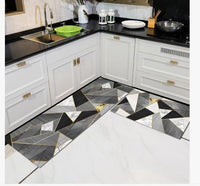 Set 2 covoare de bucatarie, antiderapant, 50x60cm, 50x120cm - imagine 2
