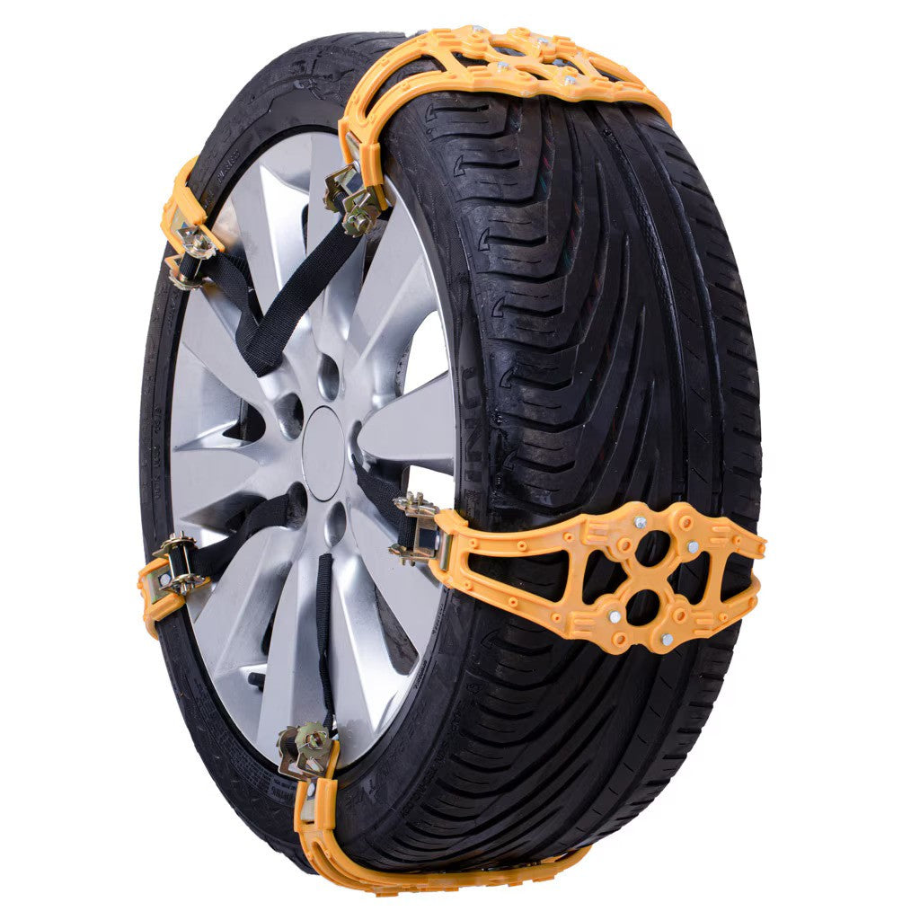 Lanturi de zapada, huse antiderapante pentru roti, anvelope, 8 buc, geanta