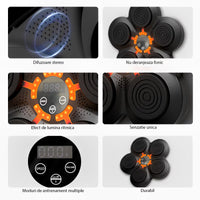 Aparat inteligent de box pentru antrenare reflexe, sincronizare Bluetooth, difuzor stereo, Negru - imagine 7