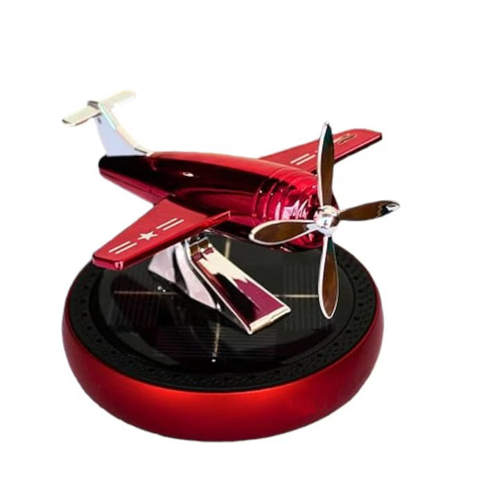 Odorizant auto tip avion, panou solar, ulei aromatic