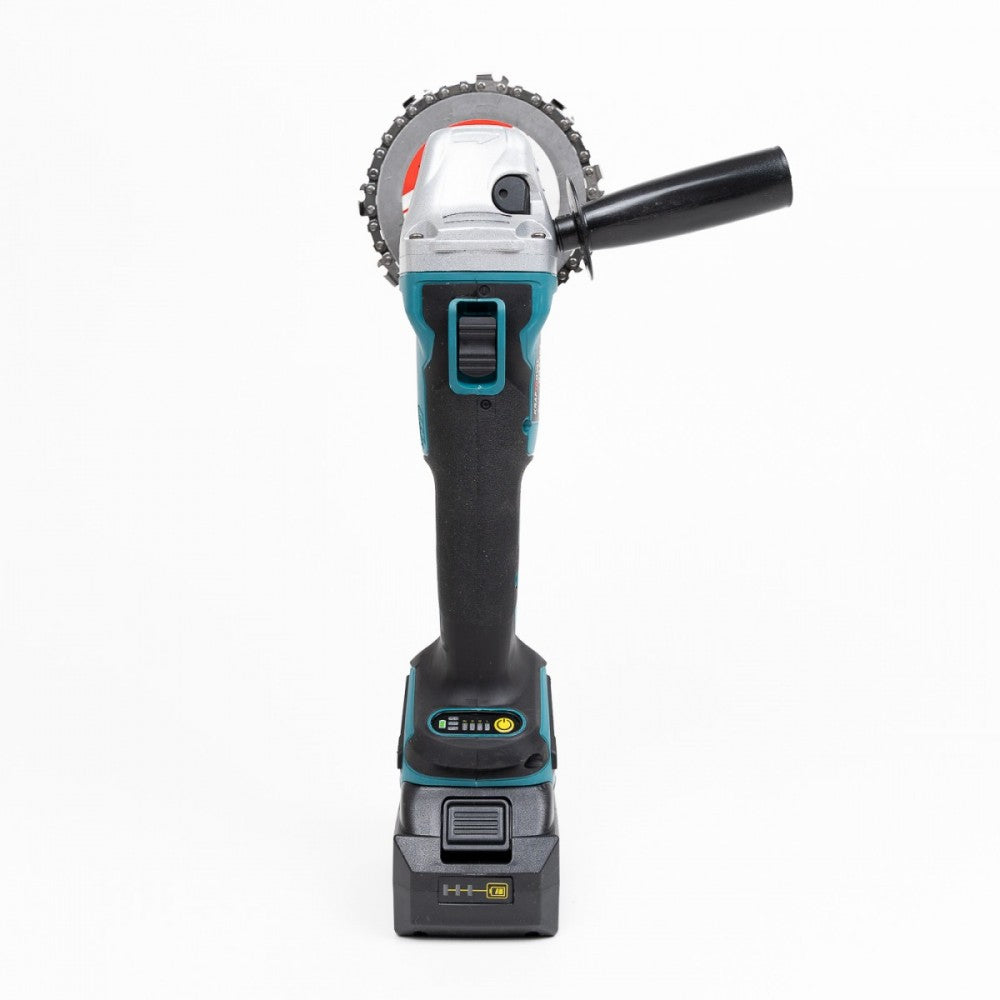 Polizor unghiular, Flex Profesional fara fir, cu 2 acumulatori 48V, trusa