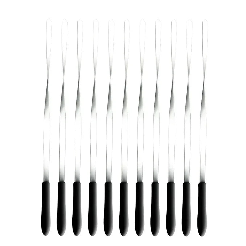 Gratar si rotisor electric multifunctional, RAF R8628, 1500 W, pentru 11 frigarui, din otel, negru-argintiu