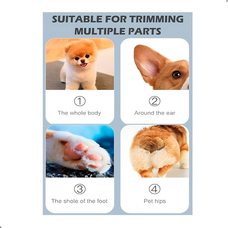 Masina de tuns animale VGR V-225 cu acumulator si afisaj LED