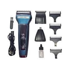 Aparat de tuns 3 in 1 Daling DL-9238 cu afisaj digital pentru barba par si nas