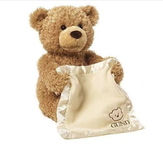 Jucarie interactiva Ursulet Plus Cucu-Bau, Peek a Boo