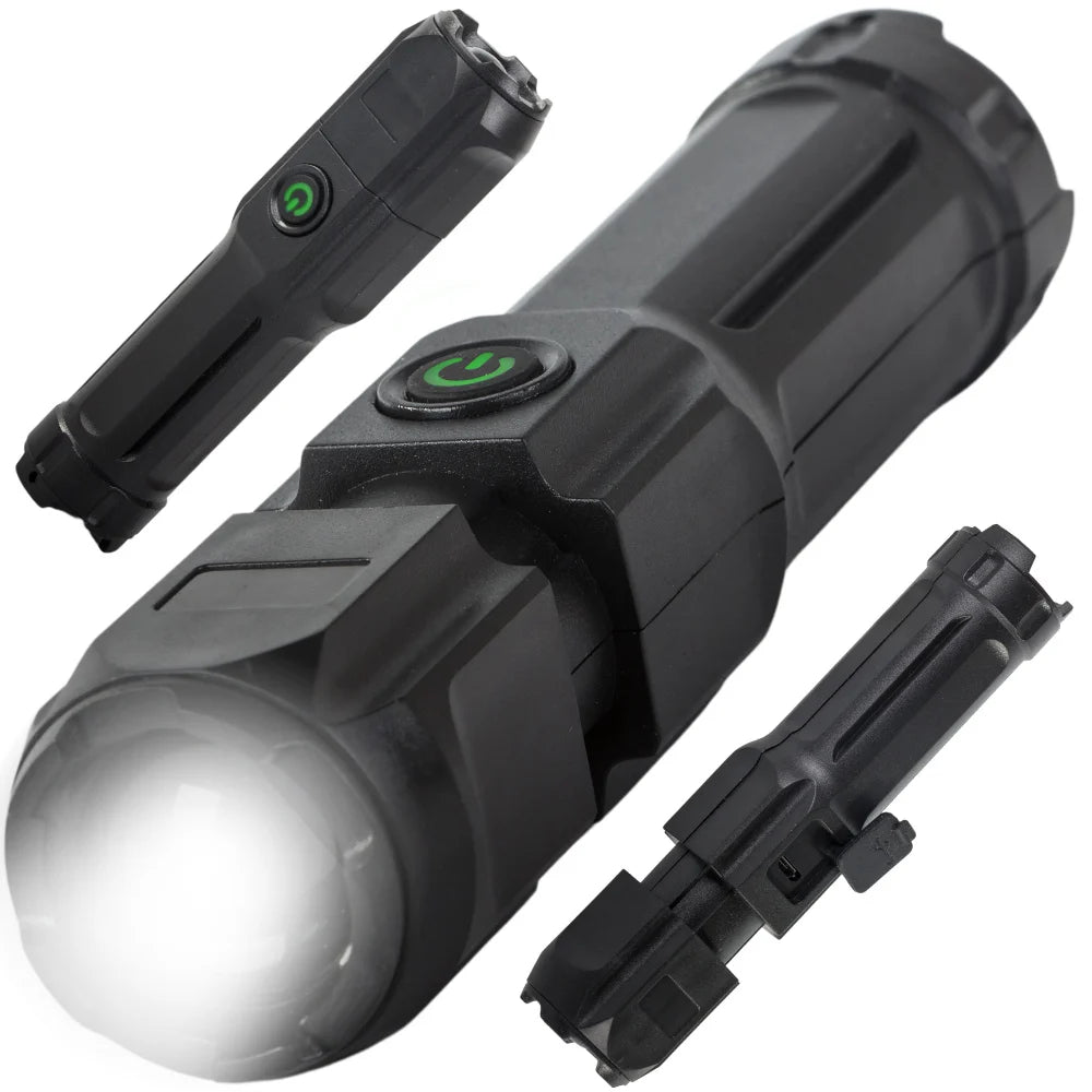 Lanterna LED telescopica Tactical Zoom, XPE LED, 3 moduri de iluminare - imagine 12
