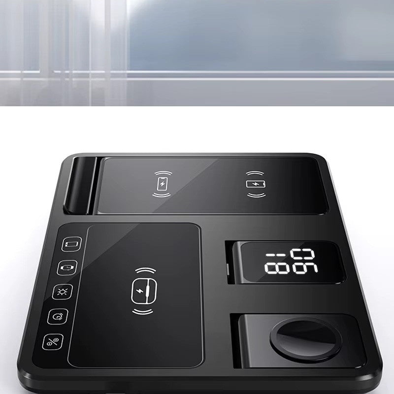 Statie de incarcare wireless, 30W, cu control tactil si incarcare rapida