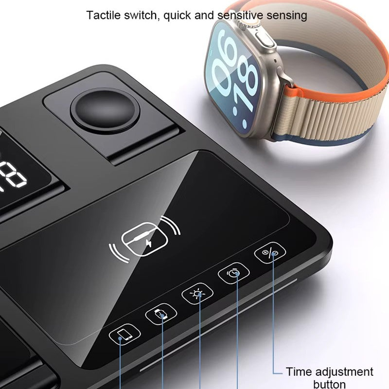 Statie de incarcare wireless, 30W, cu control tactil si incarcare rapida