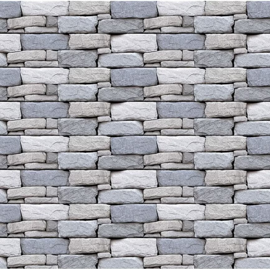 Tapet autoadeziv decorativ 30x60 model piatra albastra