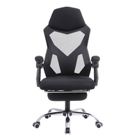 Scaun de Gaming Ergonomic Predator cu spătar ventilat și design futurist - imagine 5