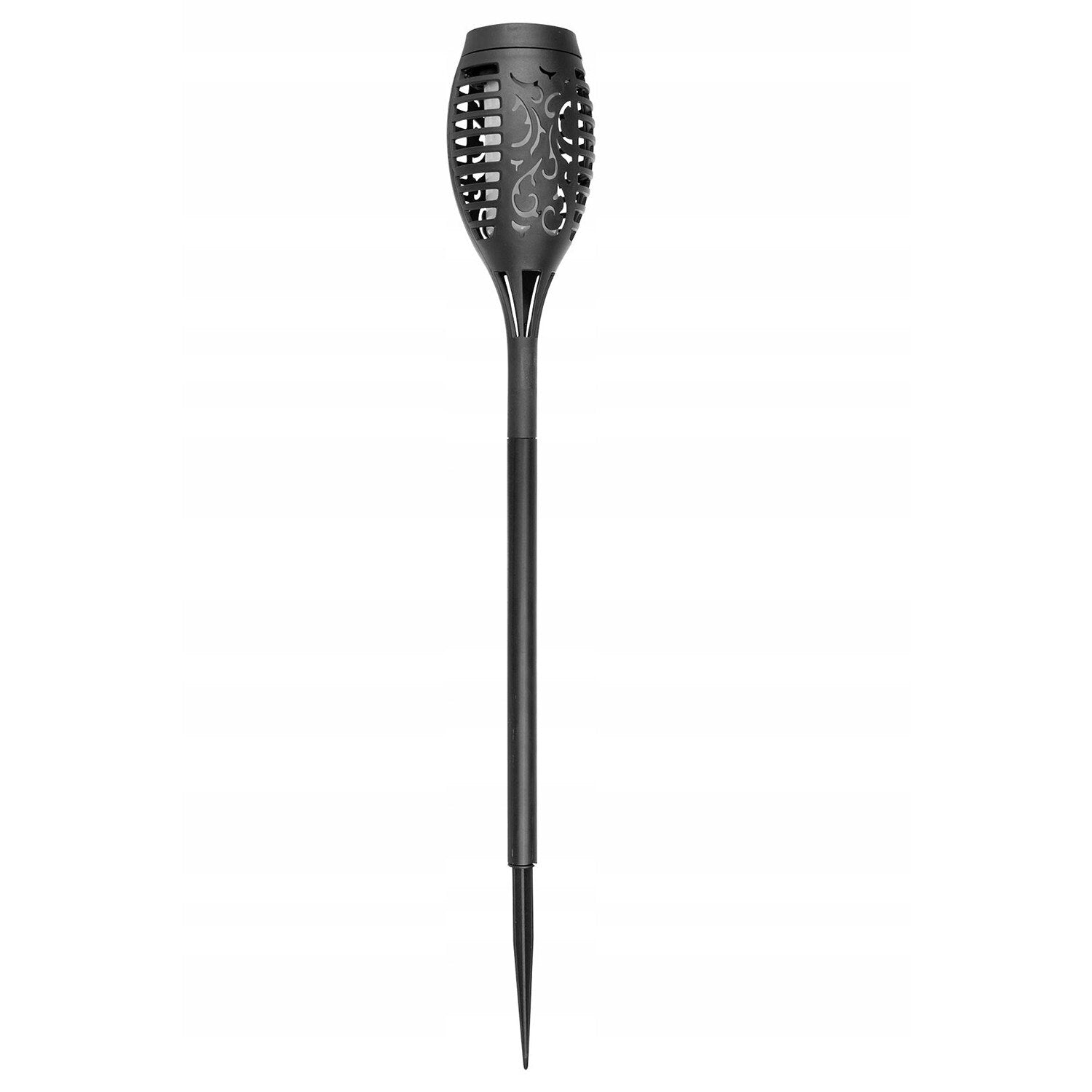 Lampa solara tip torta cu efect flacara, varianta 61cm - imagine 6