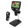 Microscop digital LCD 4.3” HD, 8MP, zoom 1-1000X, 8 LED-uri, baterie reincarcabila si suport PC
