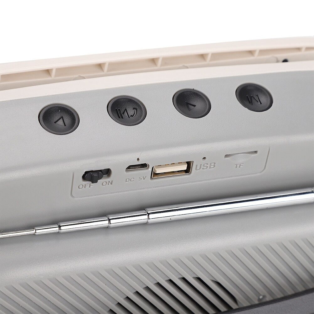 Suport telefon tip TV, difuzor Bluetooth 5W, radio FM, 19 x 9 x 13 cm