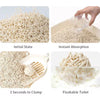 Litiera pentru pisici din tofu 6L, Formare rapida a bulgarilor, Absorbtie ridicata, Control eficient al mirosurilor